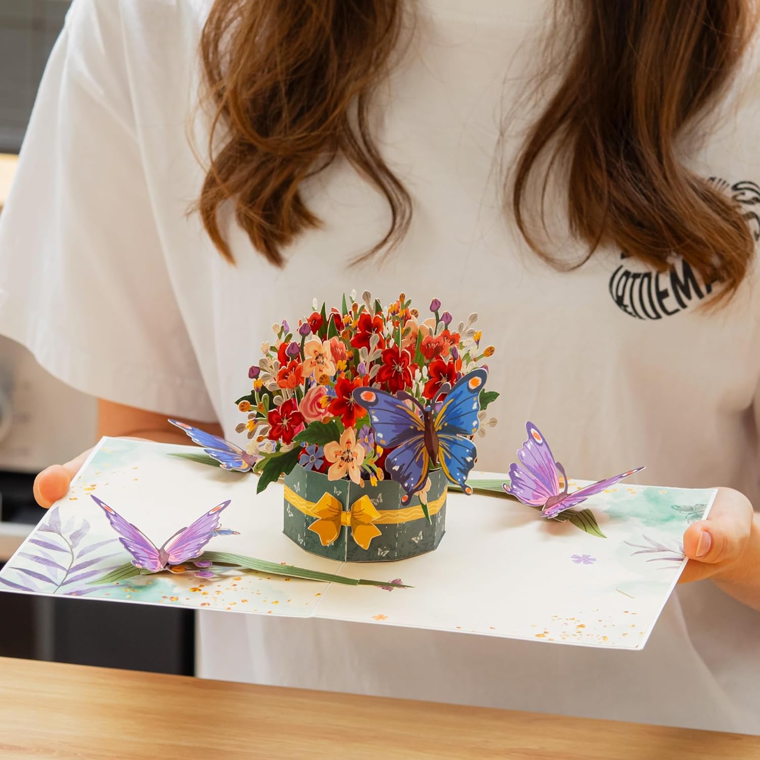 Paper 3D Pop Up Mothers Day Card, Happy Mothers Day, Mothers Day Card -8 Paper 3D Pop Up Mothers Day Card, Happy Mothers Day, Mothers Day Card -8